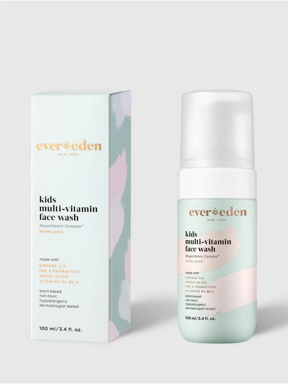 Evereden Kids Multi-Vitamin Face Wash Melon Juice